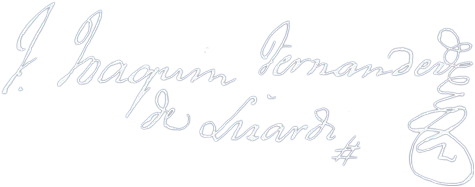 autógrafo de José Joaquín Fernández de Lizardi